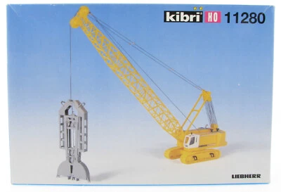 Kibri 11280 Liebherr 883 Seilbagger mit Schlitzwandgreifer - 1:87 Bausatz Kit - Bild 1 von 4