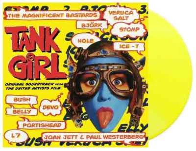 TANK GIRL LP Original Soundtrack NEON YELLOW VINYL 750 Made NEW - MAILS SAME DAY - Image 1 of 4