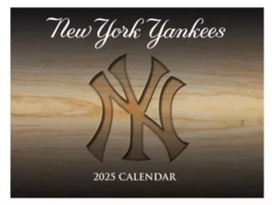 NY YANKEES Wall Calendar 2025 MLB BASEBALL - Picture 1 of 1