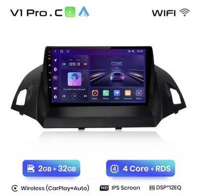 Autoradio Ford Kuga- C Max 2013- 2016 2G+32GB Carplay-Androidauto Inalámbrico - Imagen 1 de 4