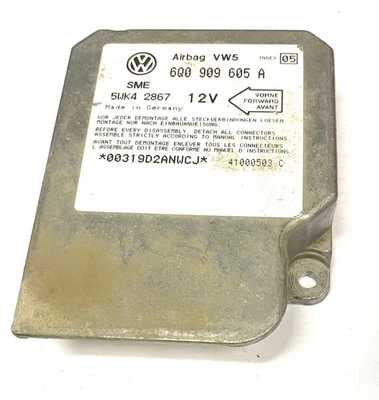 VW Golf 4 Bora Centralina Airbag Centralina Airbag 6Q0909605A Indice 05 - Immagine 1 di 2