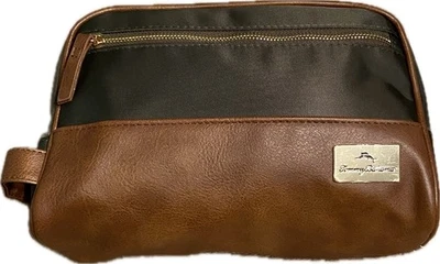 Bolso de aseo de viaje Tommy Bahama para hombre nuevo sin etiquetas precio de venta sugerido por el fabricante es de $58.  Foto 1 de 4