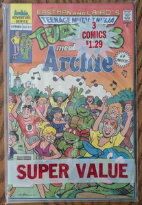 Teenage Mutant Ninja Turtles Meet Archie - Original Sealed Polybag - Picture 1 of 2