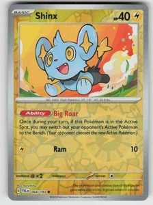 Shinx - Reverse Holo Common SV02: Paldea Evolved 068/193 LP-NM - Picture 1 of 2