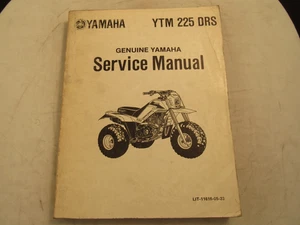 2003 YAMAHA YTM225 OWNERS SERVICE MANUAL GENUINE OEM/ PART# LIT-11616-05-33 - Foto 1 di 2