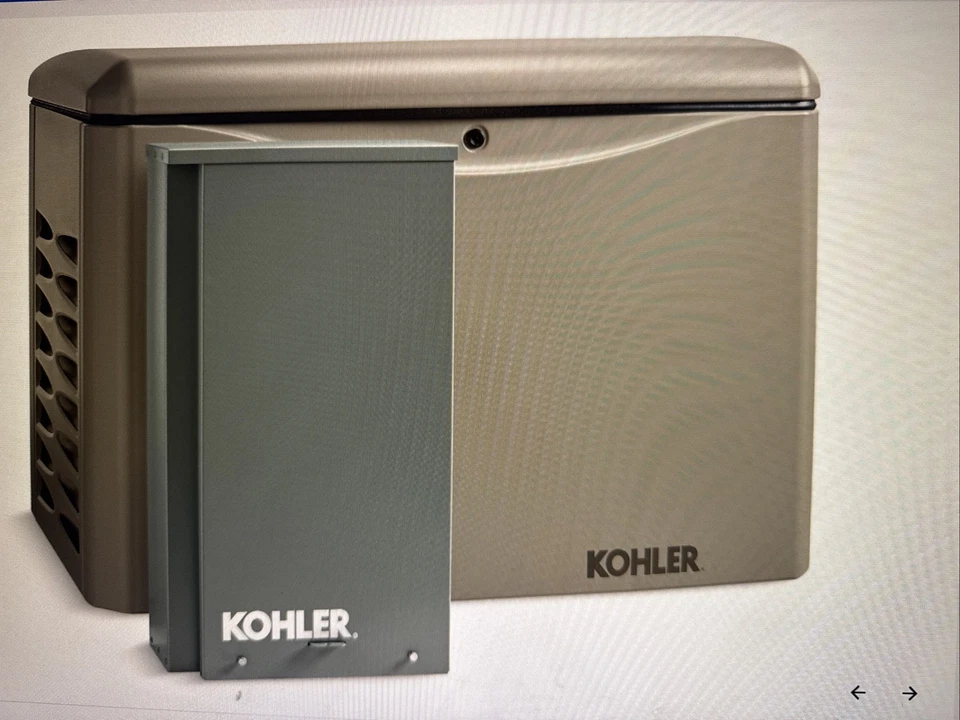 Kohler 26RCAL-200SELS 26Kw Home Standby Generator w/200-Amp Transfer Switch - Image 1 of 1