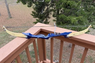 Arco objetivo compuesto vintage Darrell Pace Olympic Hoyt Pro Medalist para diestros Foto 1 de 4