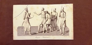 Babylonische Armenier Asien Radierung um 1830 antike und moderne Tracht G.Ferrario - Bild 1 von 1
