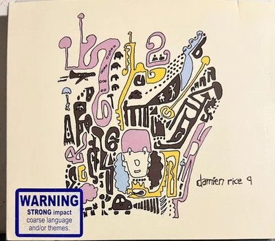 DAMIEN RICE - 9 CD Digipak 2006 14th Floor *Promo Sticker* - Image 1 of 2