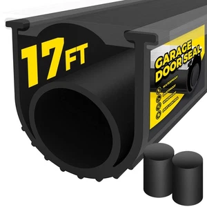 Garage Door Seals Bottom Rubber, Flexible Rubber Garage Door Seal, Garage Doo... - Picture 1 of 7
