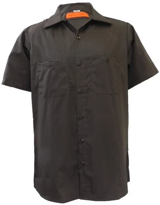 Solar 1 Clothing Industrial Short Sleeve Work Shirt MS24 - Image 1 of 4