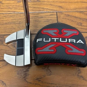 Scotty Cameron Futura X5R putter 35 pollici RH albero in acciaio Golf Pride Grip usato - Foto 1 di 12