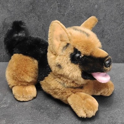 Kommissar Rex Plüsch SAT. 1 Schäferhund Hund Braun Stofftier Film 1996 Rar - Bild 1 von 4