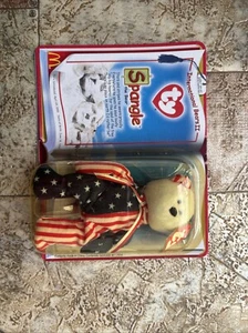 NEU IM KARTON TY Beanie Baby "Spangle The Bear" McDonalds 1999 - Bild 1 von 2