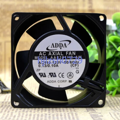 1pc ADDA AA8381HB-AW 8CM 8038 110V 0.13A 2-wire Cooling Fan - Image 1 of 3