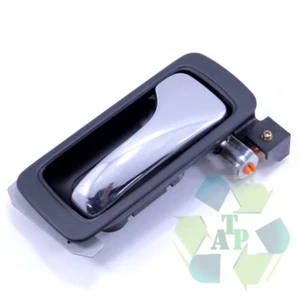 96-03 Acura RL Passenger Rear Door Handle Black Right RH Trim OEM Inner 3.5RL - Picture 1 of 2