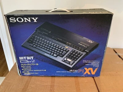 Personal computer MSX2+ SONY HB-F1XV in scatola - Immagine 1 di 4