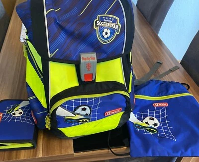 Step by Step Schulranzen-Set TOUCH 2 DIN Soccer 4-teilig - Bild 1 von 4