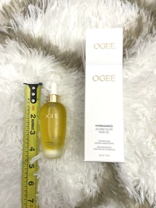 *Nuovo* Olio viso Ogee Jojoba Glow - biologico e naturale 30 ml/1 fl oz prezzo al pubblico consigliato $88 - Foto 1 di 13