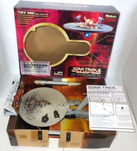 Star Trek Wrath of Khan 16" Electronic U.S.S Enterprise 2007 from Japan Rare New - Picture 1 of 24