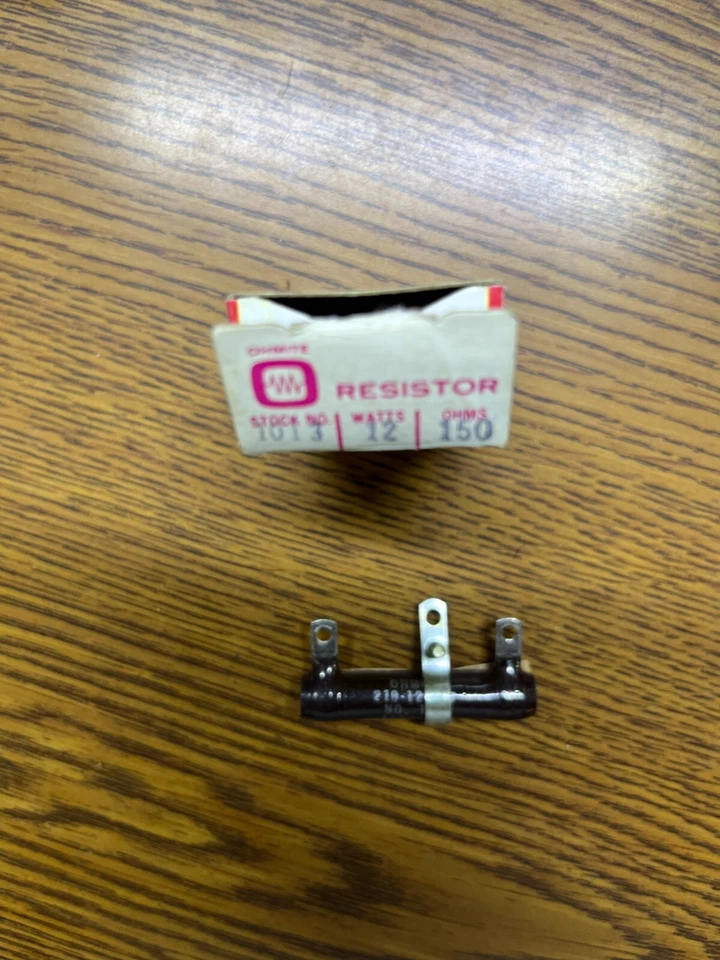 Ohmite D12K150 1013, Resistencia Ajustable 12 vatios 150 ohm, Foto 1 de 1