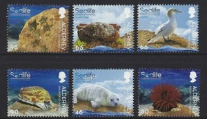 ALDERNEY 2020 SEA LIFE SET OF 6 UNMOUNTED MINT, MNH - Picture 1 of 1
