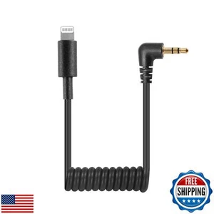 GODOX GAC-IC10 Lightning to 3.5mm TRS Adapter Cable Male-to-Male Audio Cable - Picture 1 of 2