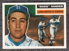 1995 TOPPS BROOKLYN DODGERS ARCHIVE 1956 HOF DUKE SNIDER PACK FRESH   MINT