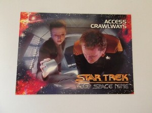 Skybox Star Trek: DS9 "ACCESS CRAWLWAYS" #52 Trading Card