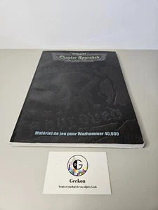 Warhammer 40000 Codex Chapter Approbed Materiel de jeu - Imagen 1 de 10
