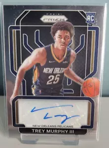 2021-22 Panini Prizm Trey Murphy III RC #RS-TMU Auto Pelicans - Picture 1 of 1