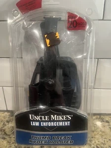 Uncle Mikes 5620 Kydex Left Handed Law Enforcement Duty Holster - Picture 1 of 4