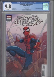 Amazing Spider-Man #1 CGC 9.4 2022 Marvel Comics variante Bagley copertina - Foto 1 di 2