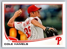 2013  Topps #332 Cole Hamels Philadelphia Phillies