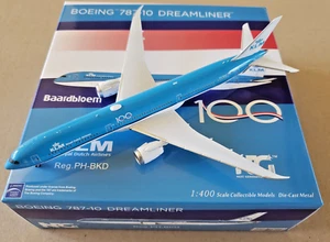 Modelos 1:400 NG 787-10 KLM Royal Dutch Airlines 100 años PH-BKD - Imagen 1 de 4