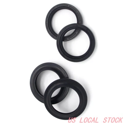 For Suzuki Fork Seal & Dust Seal Kit RG500 86-87 LS650 Savage 86-04 GS500E 1990 — 第 1/4 张图片