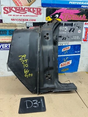 Chevelle GTO 1967 1966 Cutlass Lemans puerta atasco jamba bisagra pilar capucha cortada OE Foto 1 de 4