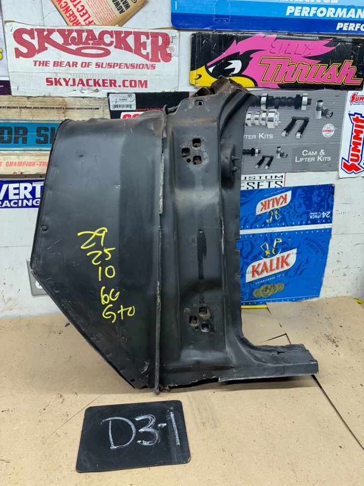 Chevelle GTO 1967 1966 Cutlass Lemans puerta atasco jamba bisagra pilar capucha cortada OE Foto 1 de 4