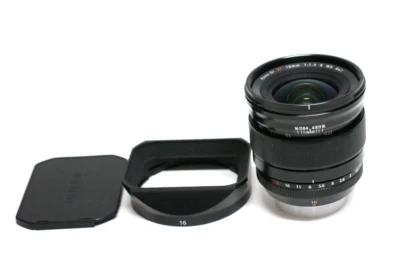 Fujifilm Fujinon Fuji XF 16mm f/1.4 R WR Nano GI Lens With Fujifilm Lens hood - Image 1 of 4