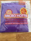 Hotties Purple Fleece Microwavable Heat Pad Hot Water Bottle Micro Hottie