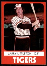 1980 TCMA Tacoma Tigers Larry Littleton Tacoma Tigers #3