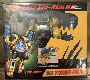 Fans Project TFCON 2023 LER-04G2 Dino TIGER-REX Transformer Lost Exo Realm Dino - Picture 1 of 2