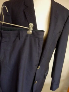 Hugo Boss Reda Navy blue pinstripe men's suit - Picture 1 of 19