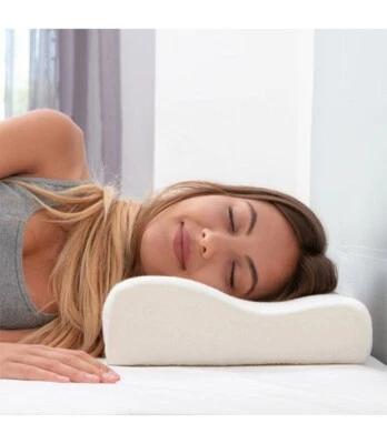Pillow Memory Foam Neck Orthopedic Cervical Support Bed Pain Sleeping Ergonomic - Image 1 of 4