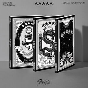 STRAY KIDS [5 ÉTOILES] Le 3ème album/CD + livre photo + 3 cartes + affiche + etc + CADEAU + précommande