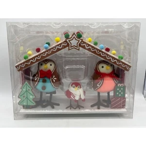 Target Wondershop Amici Piumati Famiglia Pan di Zenzero Casa Decorazione Natalizia - Foto 1 di 4