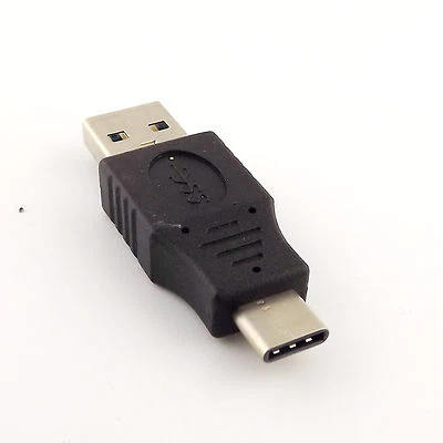 USB 3.0 A Male to USB 3.1 Type C Male Sync Data Power Supply Adapter Converter - Image 1 of 4