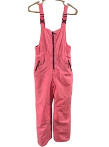 C9 Champion Girls Pink Snow Ski Bibs Overalls Snow Suit Pants Large (10-12) - Picture 1 of 3