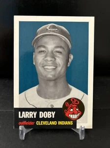 1991 Topps Archives Larry Doby Cleveland Indians #333 - Imagen 1 de 2