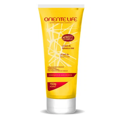 Oriente Life Banana e Mel Leave-in Cream, 150 g (5.2 fl oz) - Image 1 of 4
